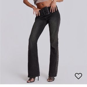 Jaded London studded denim jeans brand new